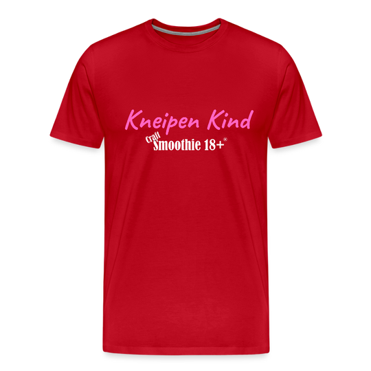 Kneipen Kind - Männer Premium T-Shirt - Rot