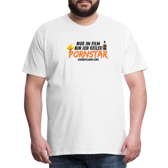 Männer Premium T-Shirt - Weiß