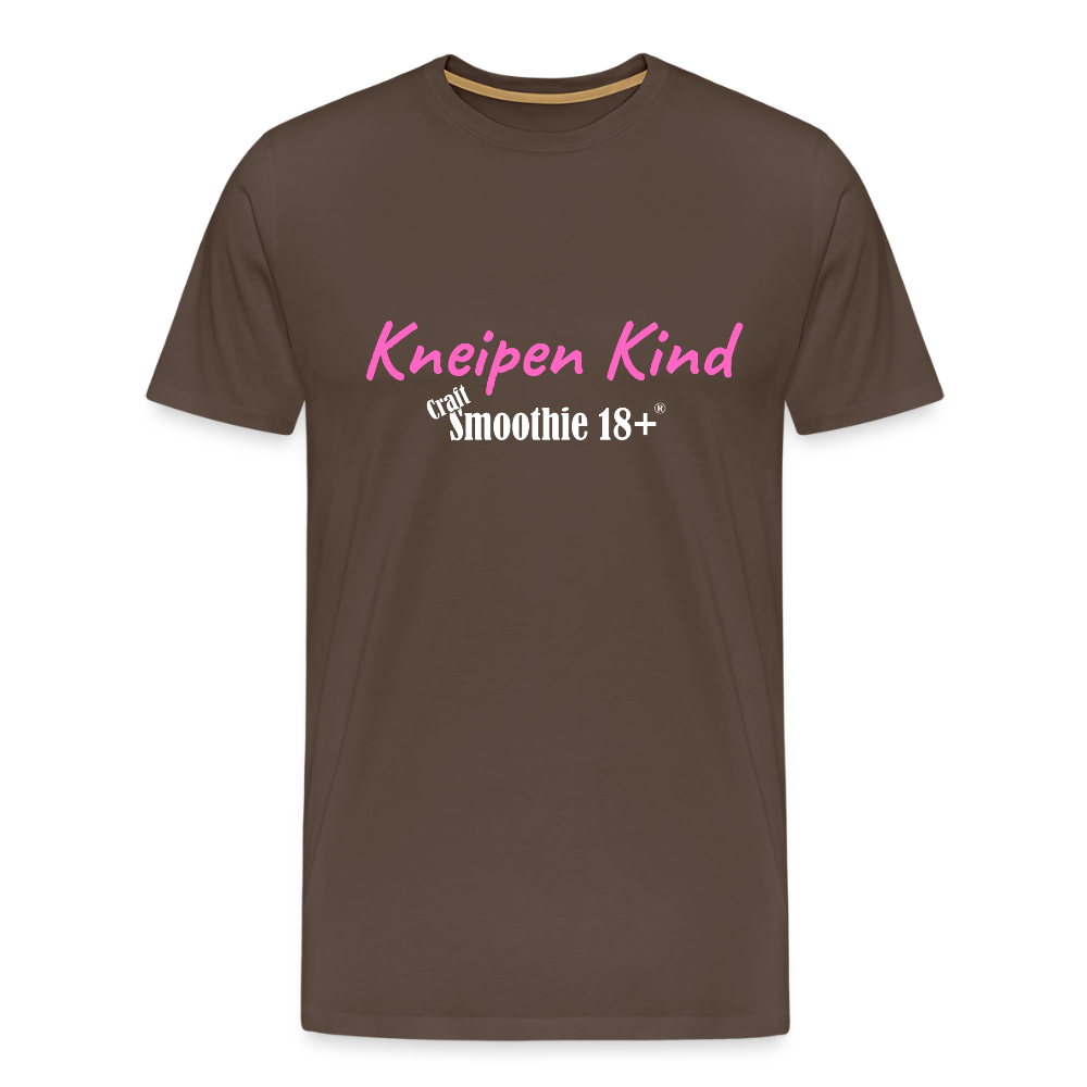 Kneipen Kind - Männer Premium T-Shirt - Edelbraun