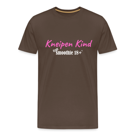 Kneipen Kind - Männer Premium T-Shirt - Edelbraun