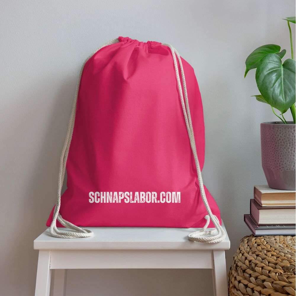 Schnapslabor - Turnbeutel - Fuchsia