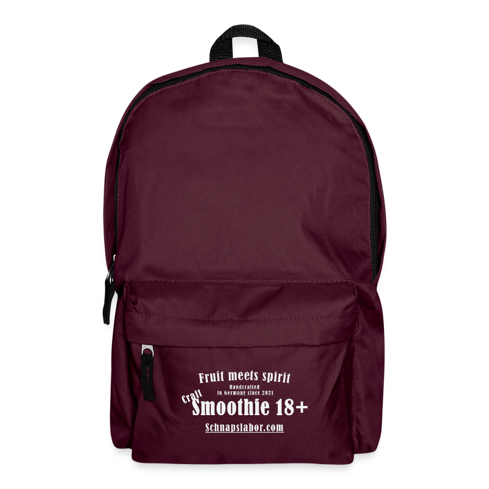 Schnapslabor - Rucksack - Burgunderrot