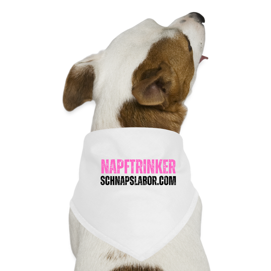 Napftrinker - Hunde Bandana - Weiß