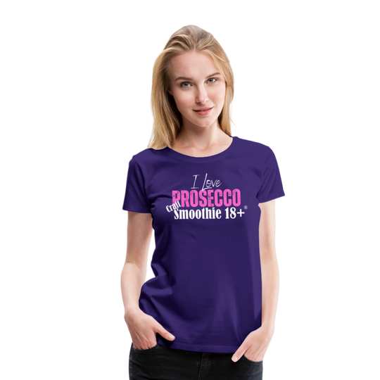 I love Prosecco - Frauen Premium T-Shirt - Lila