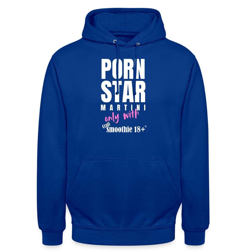 Pornstar Hoodie - "Unisex" - Royalblau