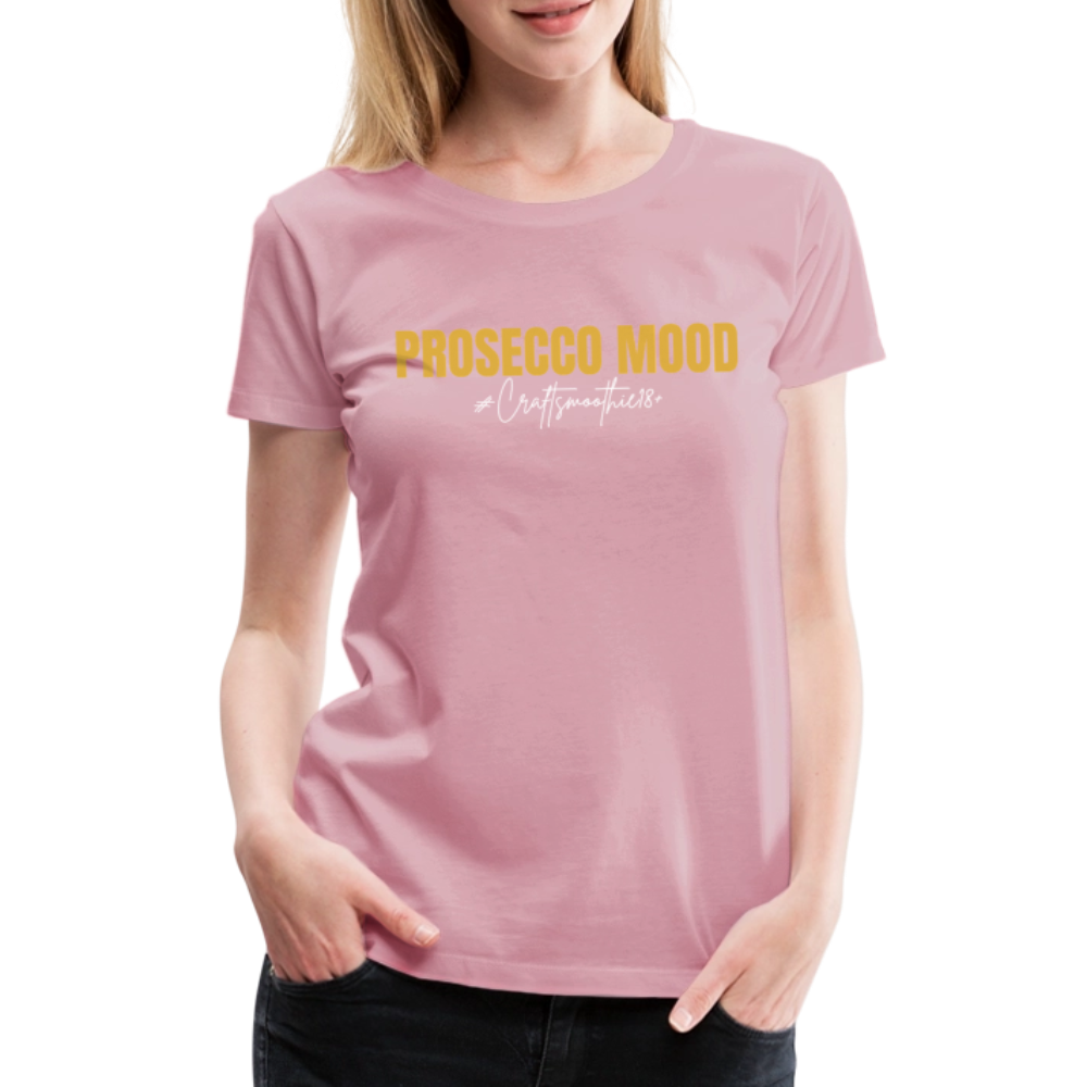 Prosecco Mood - Frauen Premium T-Shirt - Hellrosa