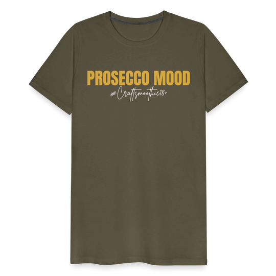 Prosecco Mood - Männer Premium T-Shirt - Khaki