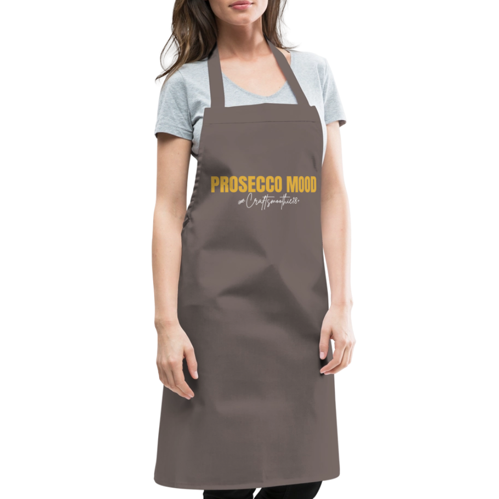 Prosecco Mood - Kochschürze - Grau