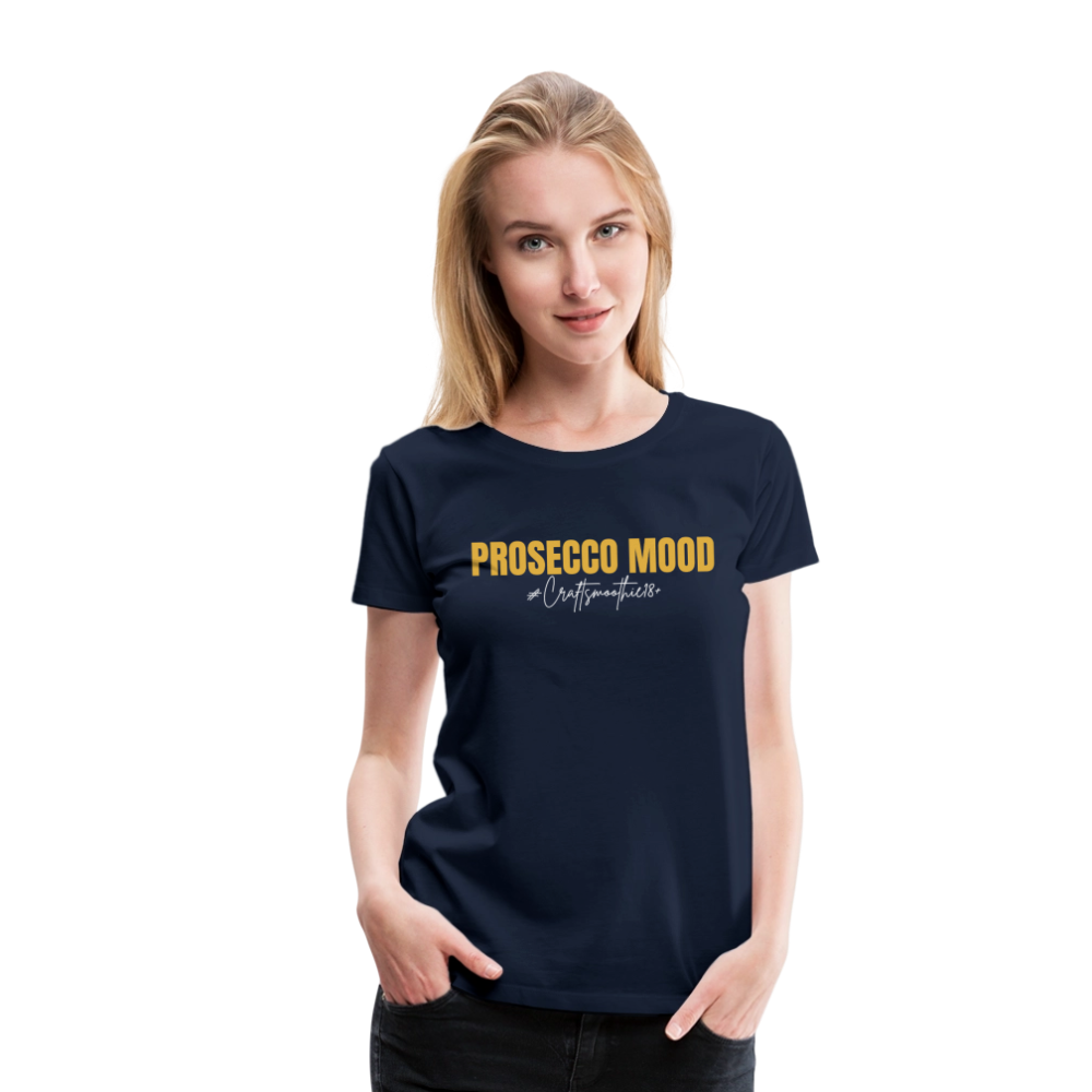 Prosecco Mood - Frauen Premium T-Shirt - Navy