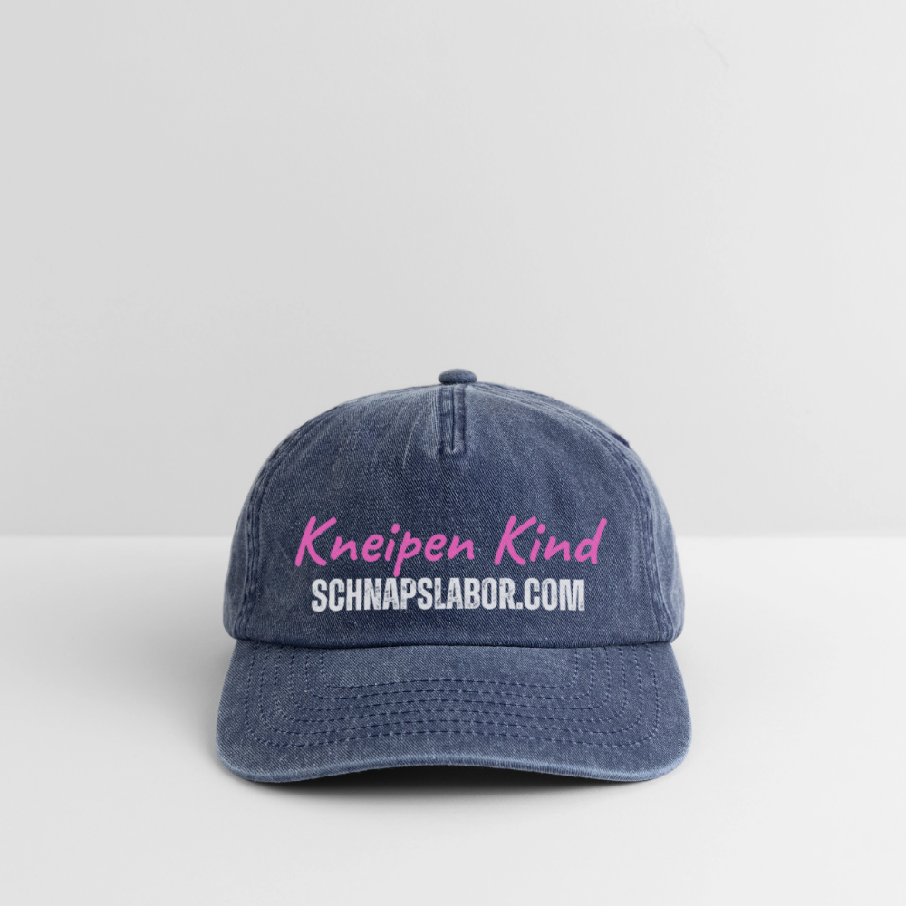 Kneipen Kind - Relaxed Vintage Cap - Vintage Denim