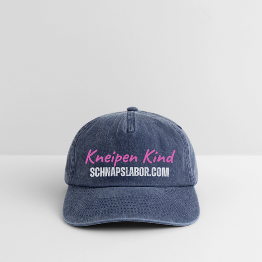 Kneipen Kind - Relaxed Vintage Cap - Vintage Denim
