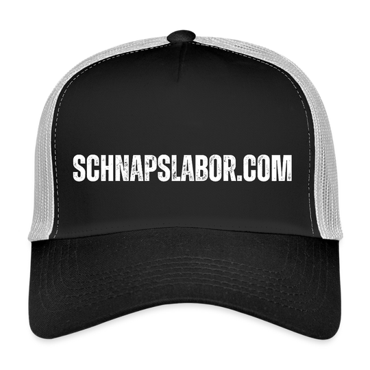 Schnapslabor - Trucker Cap - Schwarz/Steingrau