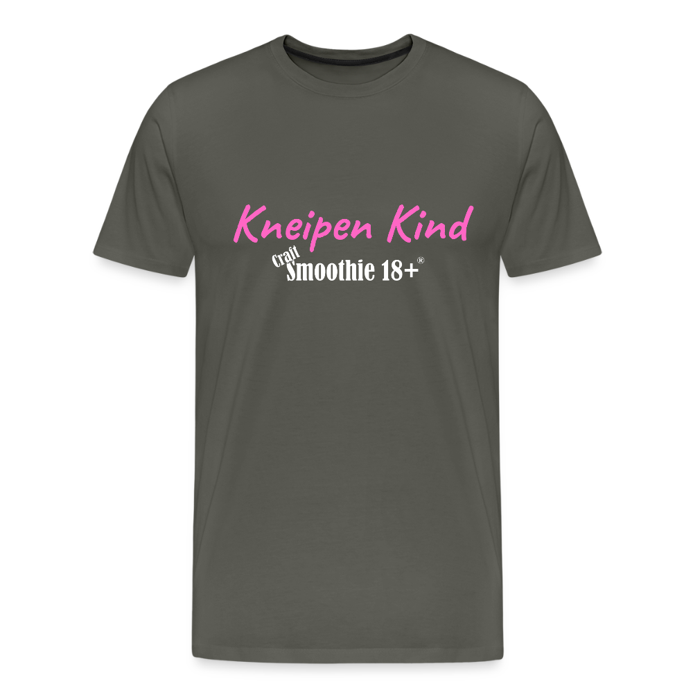 Kneipen Kind - Männer Premium T-Shirt - Asphalt