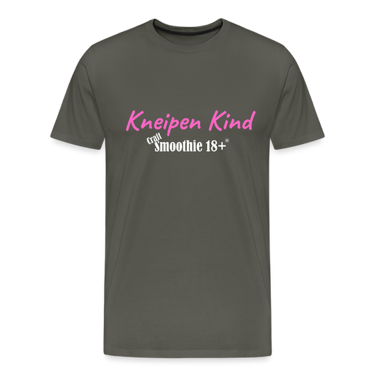 Kneipen Kind - Männer Premium T-Shirt - Asphalt
