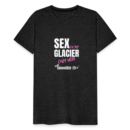 Sex on the Glacier - "Männer Premium T-Shirt" - Anthrazit