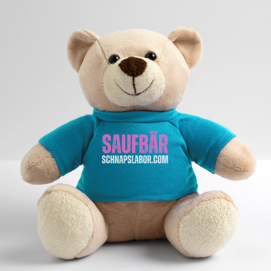 Saufbär - Teddy - Atollblau
