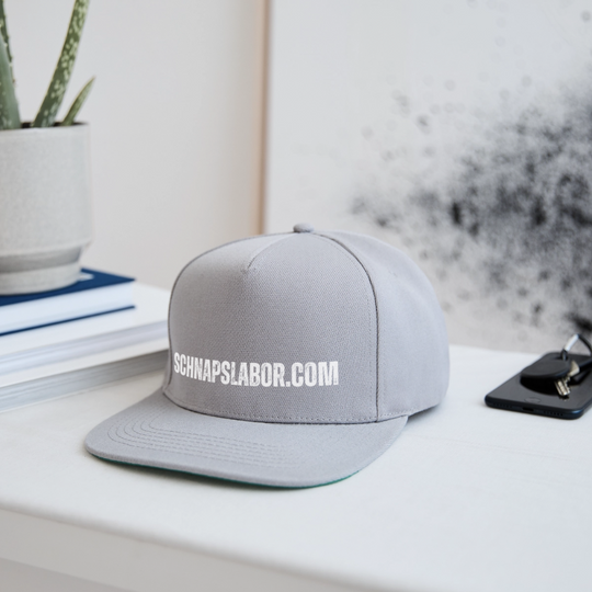 Schnapslabor - Snapback Cap - Graphit/Graphit