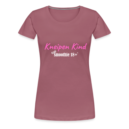 Kneipenkind - Frauen Premium T-Shirt - Malve