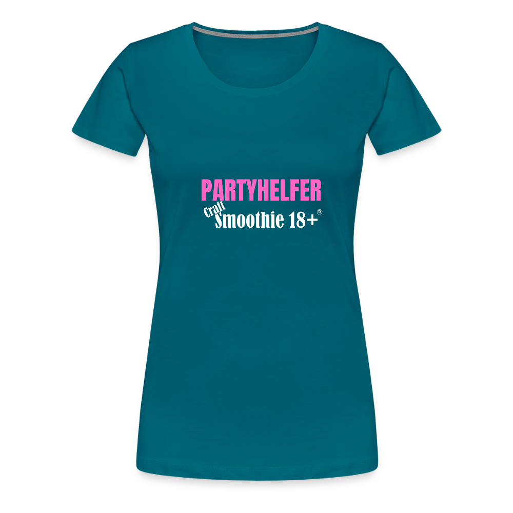 Partyhelfer - Frauen Premium T-Shirt - Divablau