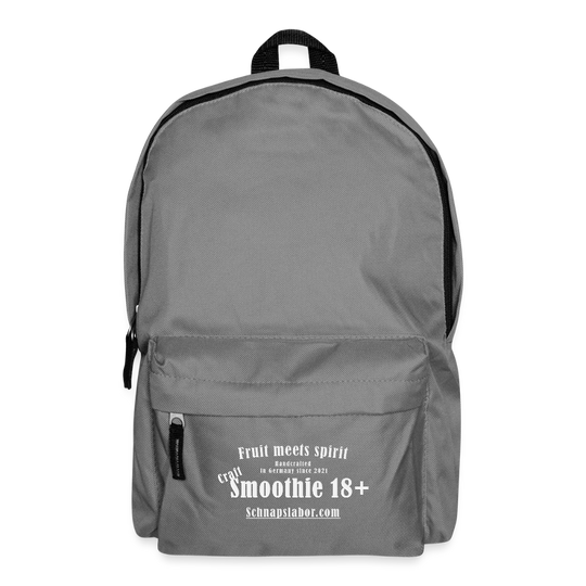 Schnapslabor - Rucksack - Mittelgrau