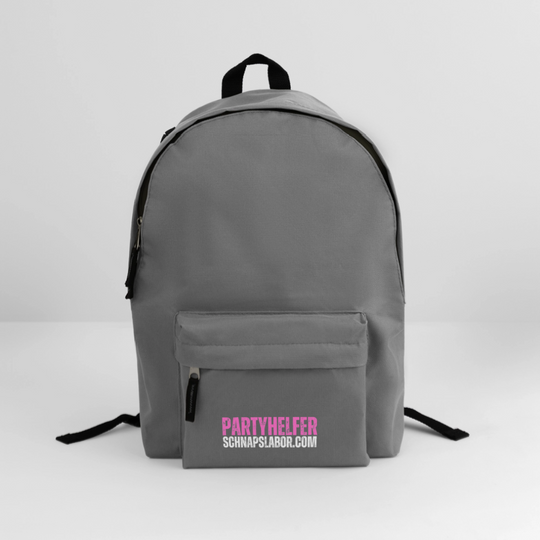 Partyhelfer - Rucksack - Mittelgrau