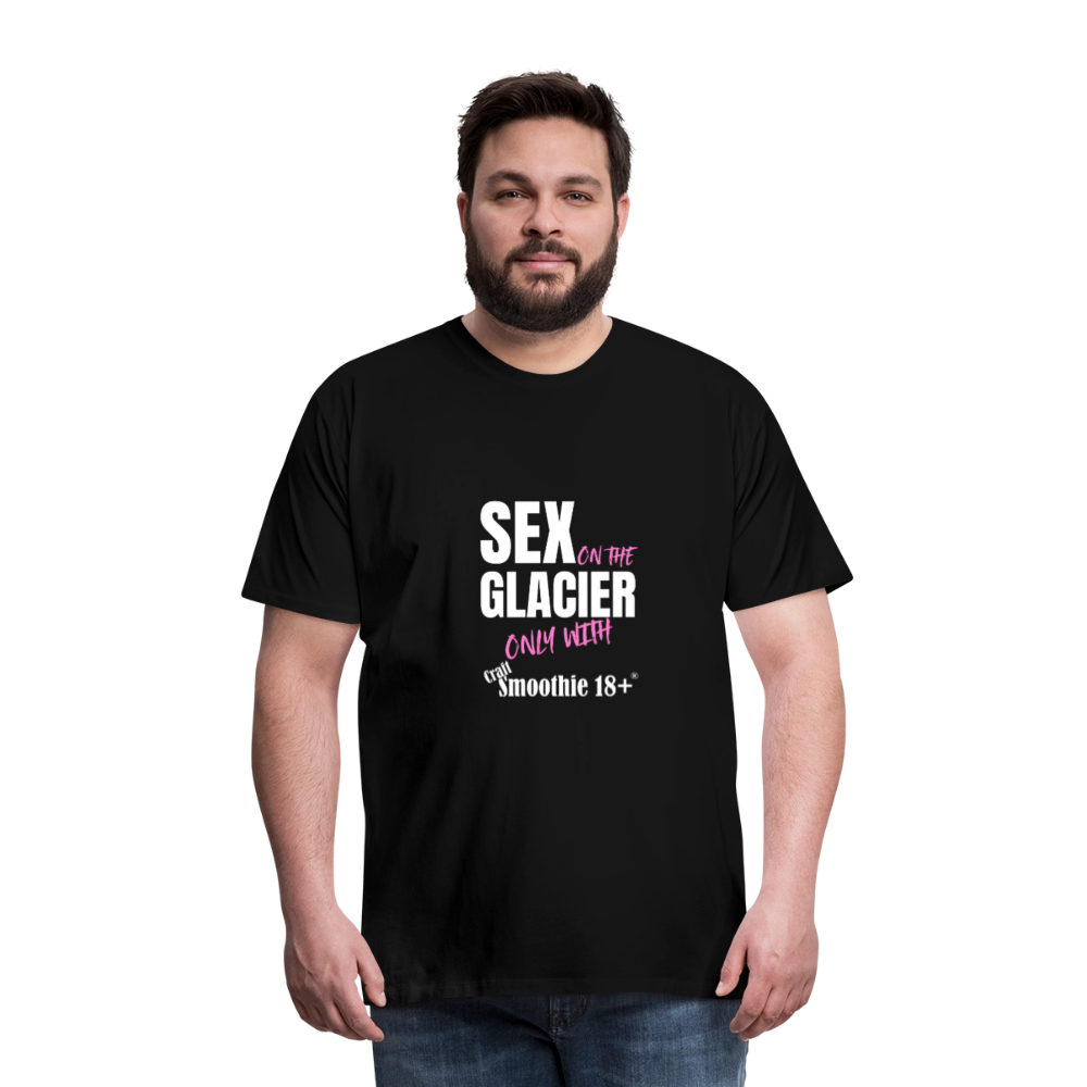 Sex on the Glacier - "Männer Premium T-Shirt" - Schwarz