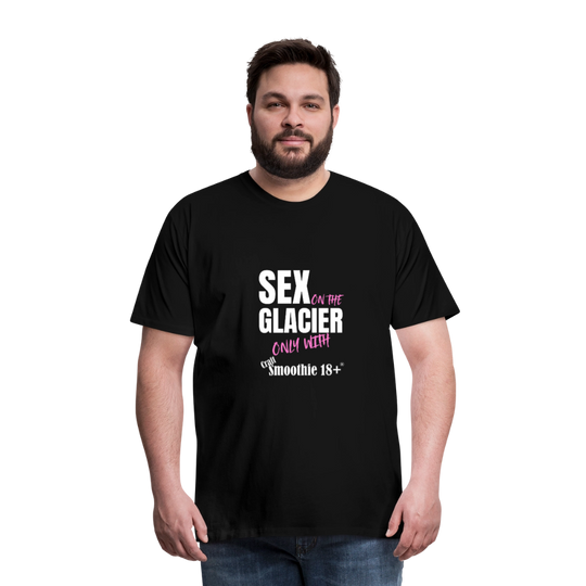 Sex on the Glacier - "Männer Premium T-Shirt" - Schwarz