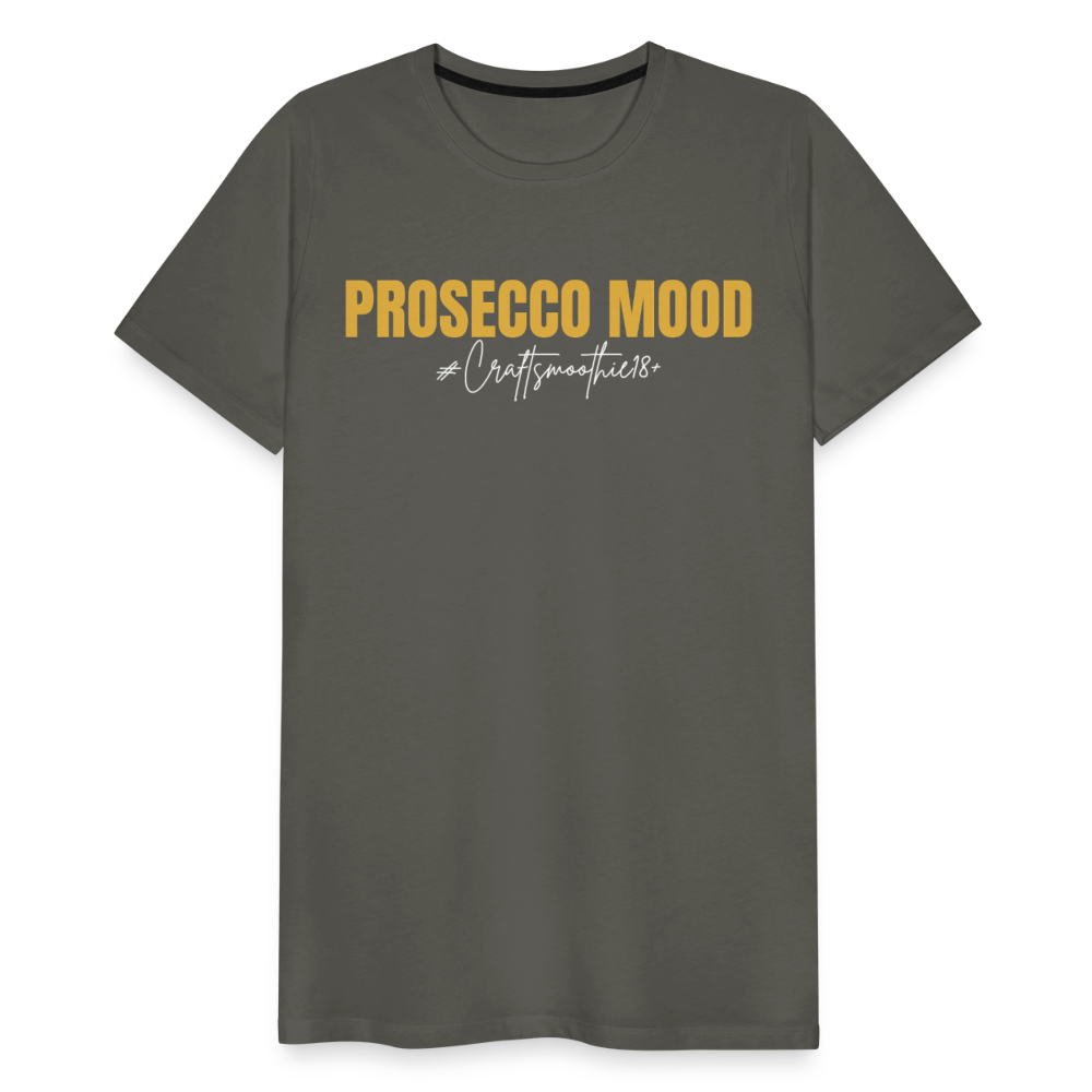 Prosecco Mood - Männer Premium T-Shirt - Asphalt