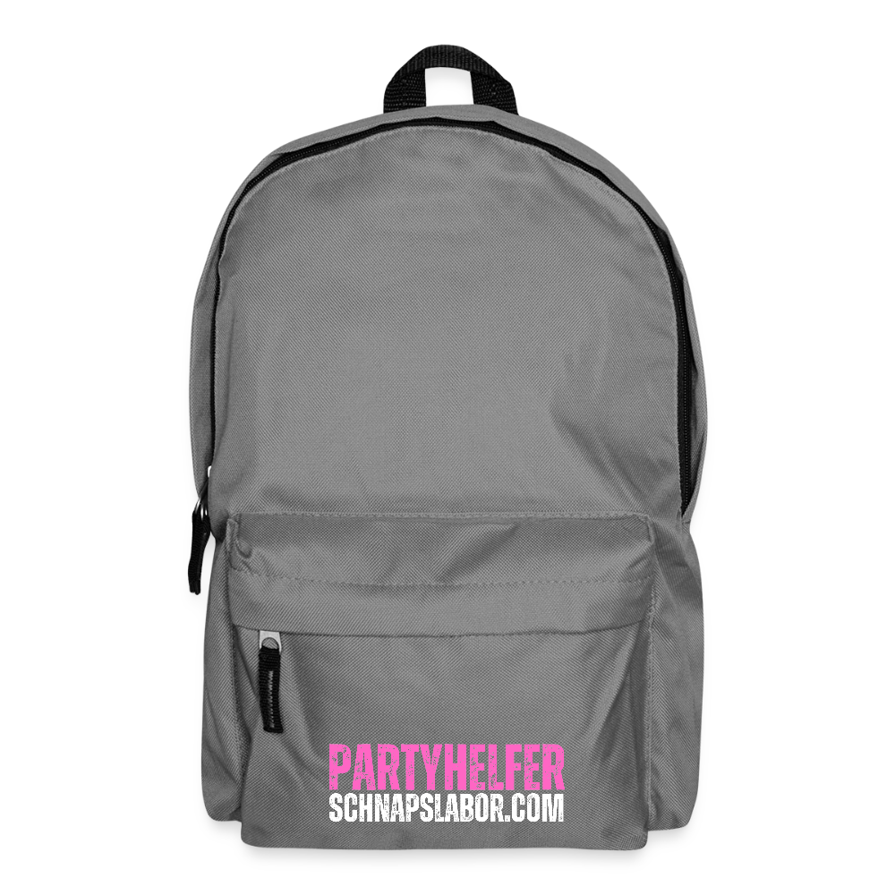Partyhelfer - Rucksack - Mittelgrau