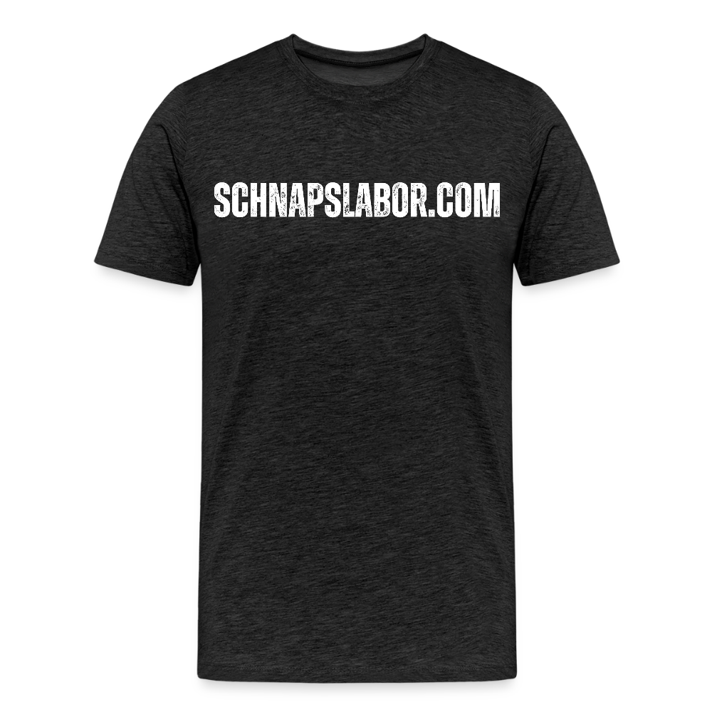 Schnapslabor - Männer Premium T-Shirt - Anthrazit