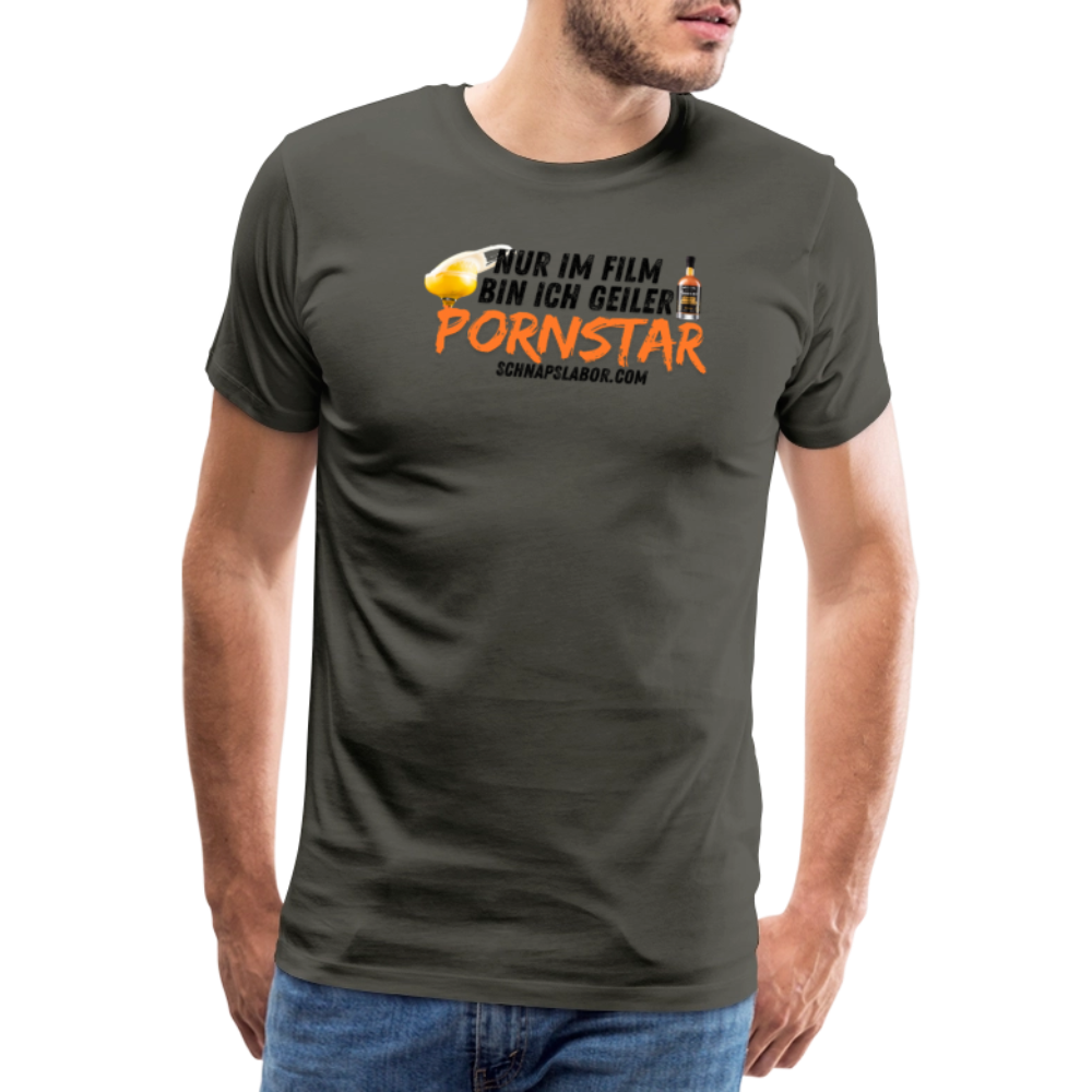 Männer Premium T-Shirt - Asphalt