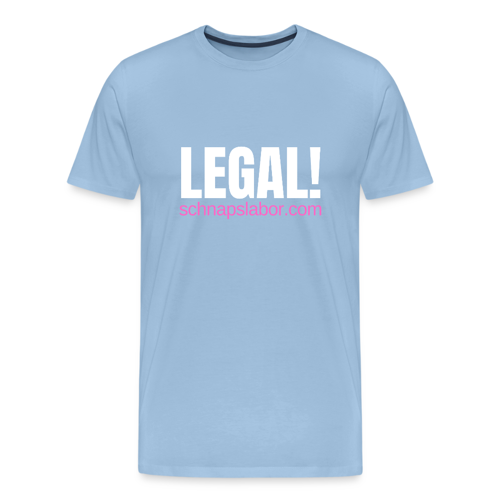 Legal - Männer Premium T-Shirt - Sky