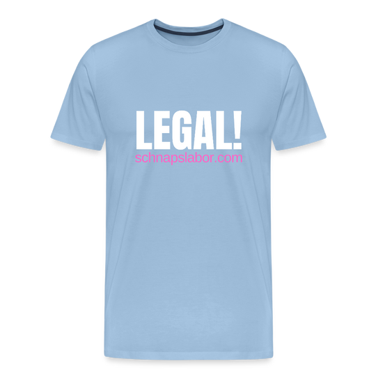 Legal - Männer Premium T-Shirt - Sky