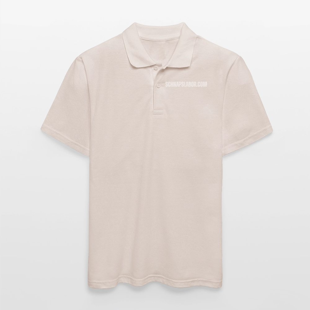 Schnapslabor - Männer Poloshirt - Beige