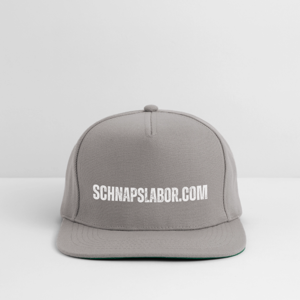 Schnapslabor - Snapback Cap - Graphit/Graphit