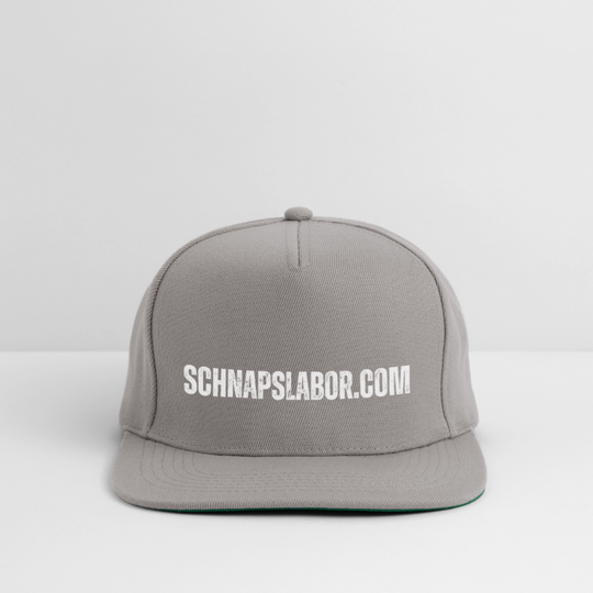 Schnapslabor - Snapback Cap - Graphit/Graphit