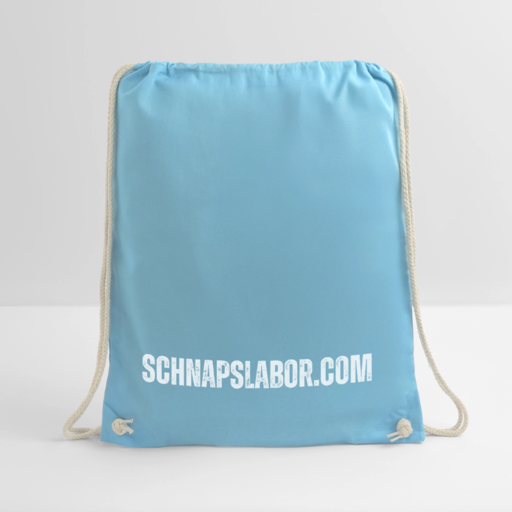 Schnapslabor - Turnbeutel - Aqua