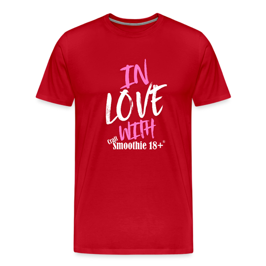 In Love - Männer Premium T-Shirt - Rot