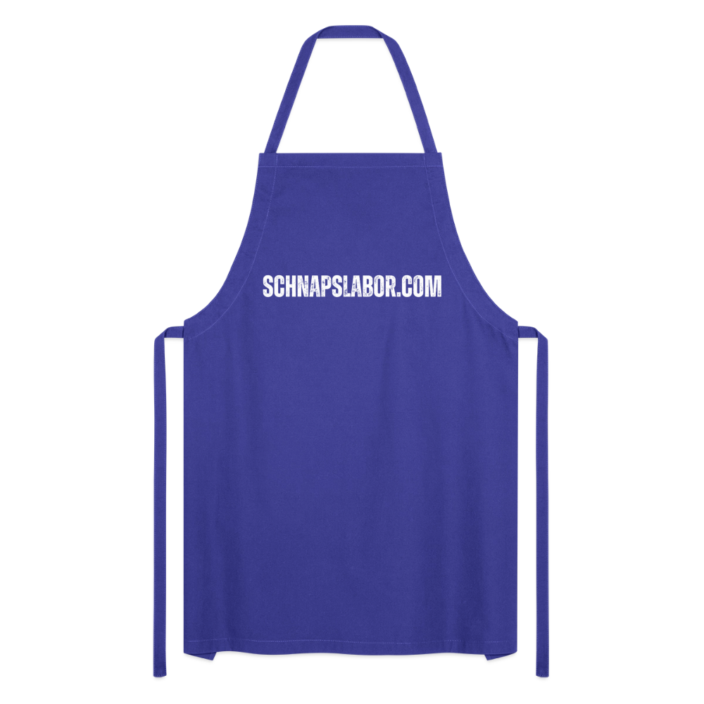 Schnapslabor - Kochschürze - Royalblau