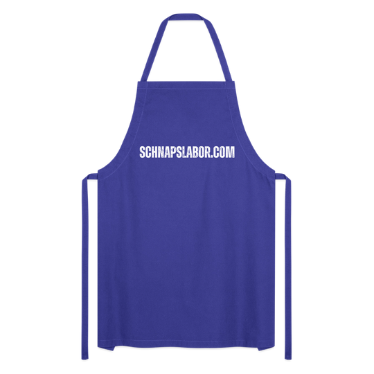 Schnapslabor - Kochschürze - Royalblau