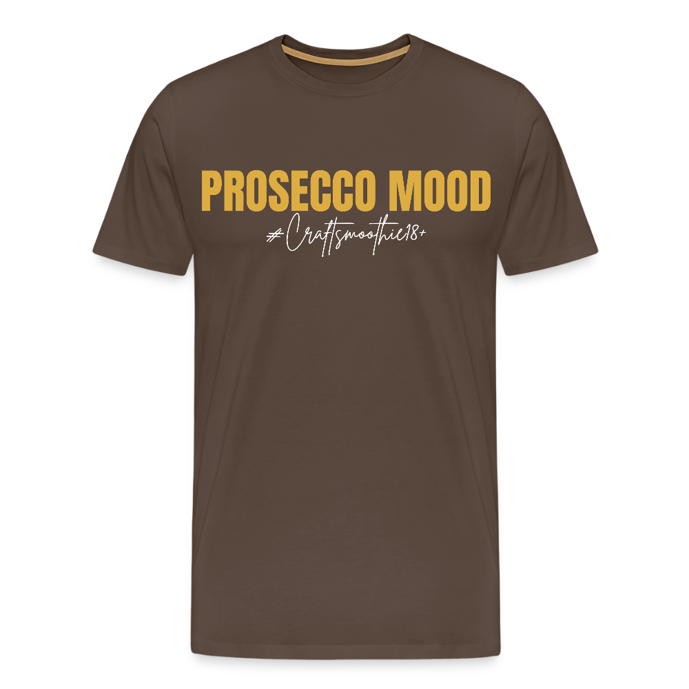 Prosecco Mood - Männer Premium T-Shirt - Edelbraun