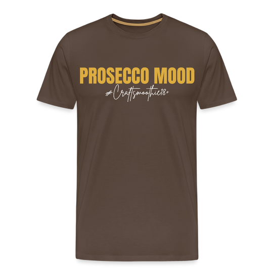 Prosecco Mood - Männer Premium T-Shirt - Edelbraun