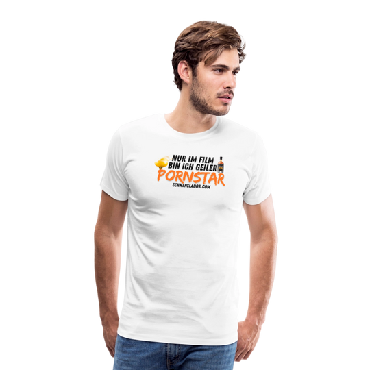 Männer Premium T-Shirt - Weiß