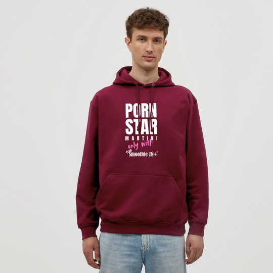 Pornstar Hoodie - "Unisex" - Bordeaux