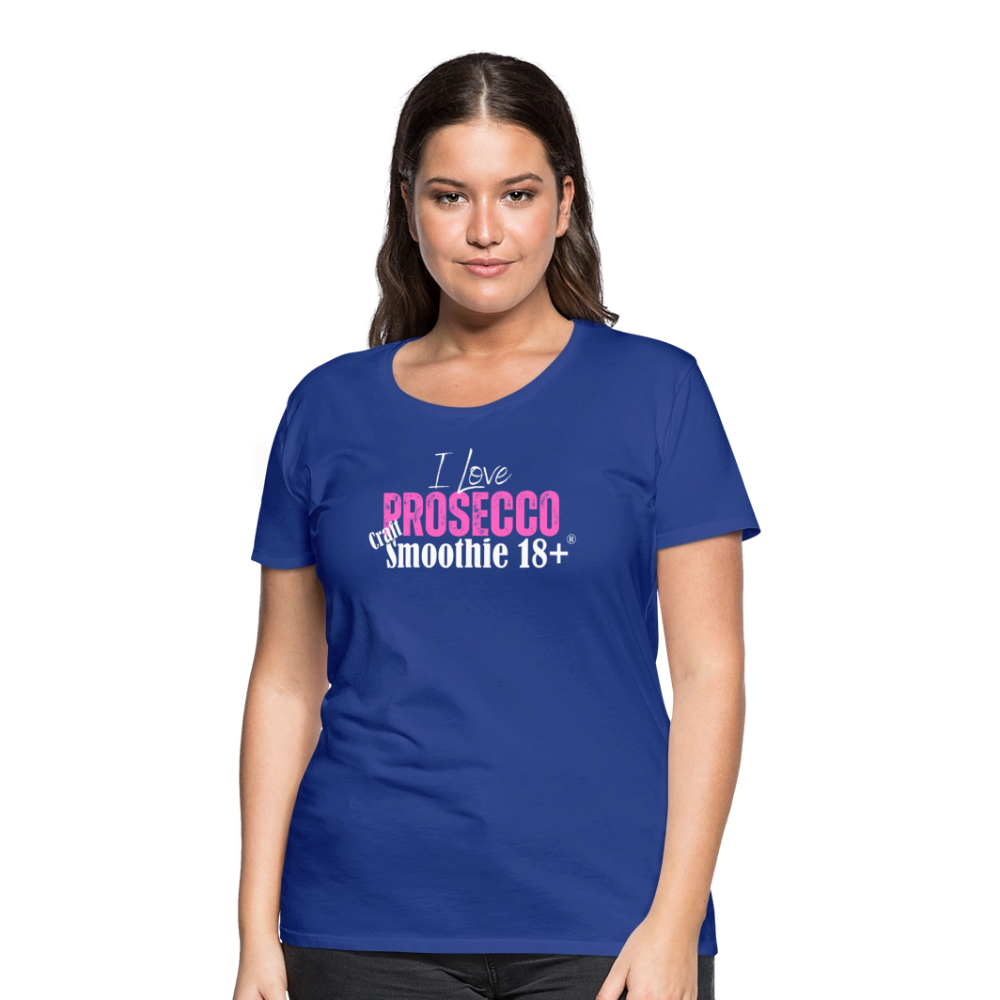 I love Prosecco - Frauen Premium T-Shirt - Königsblau