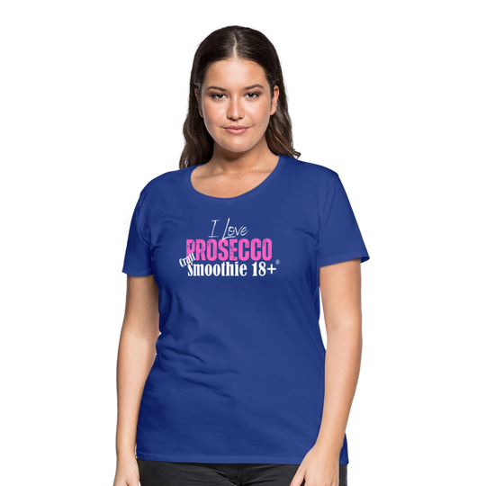 I love Prosecco - Frauen Premium T-Shirt - Königsblau
