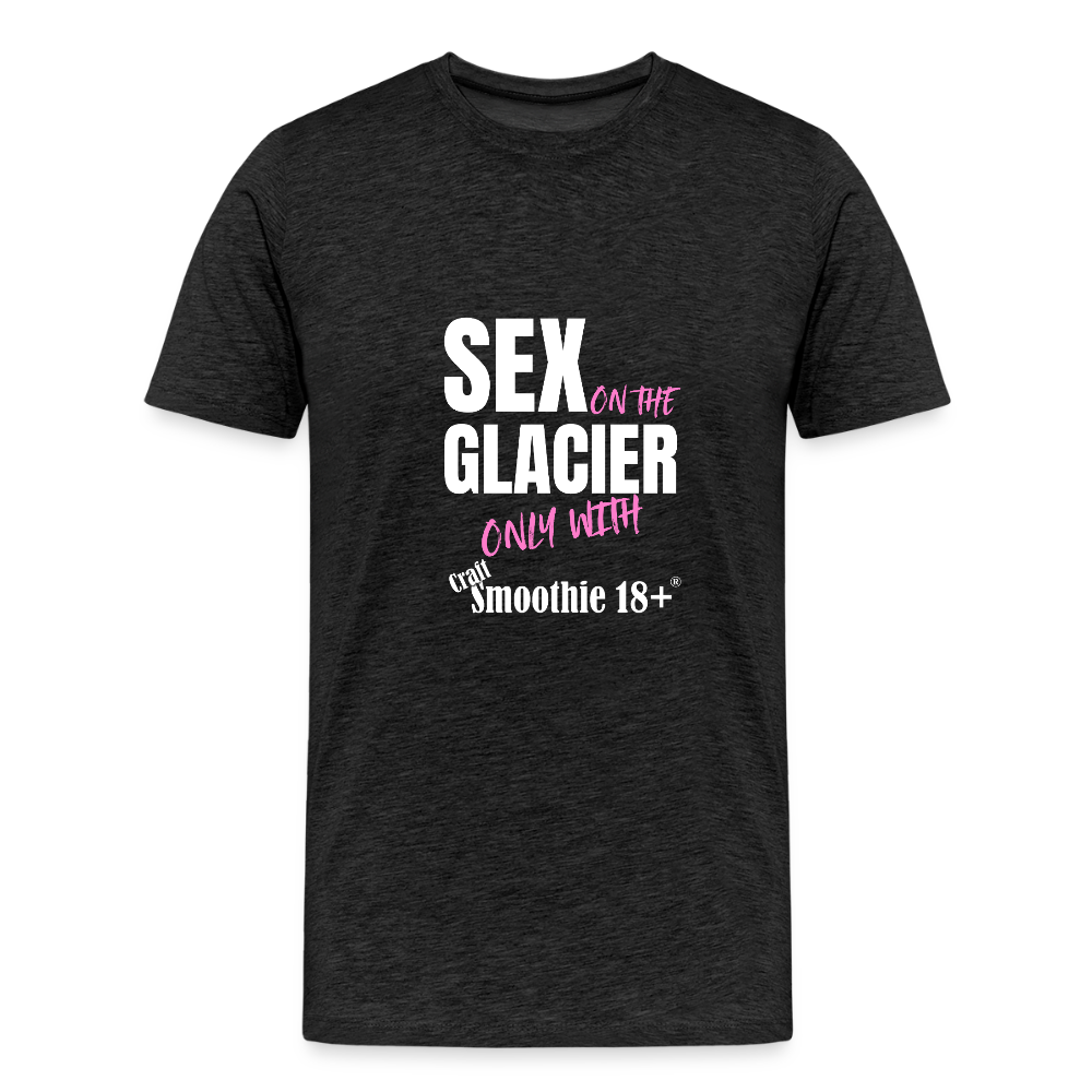 Sex on the Glacier - "Männer Premium T-Shirt" - Anthrazit