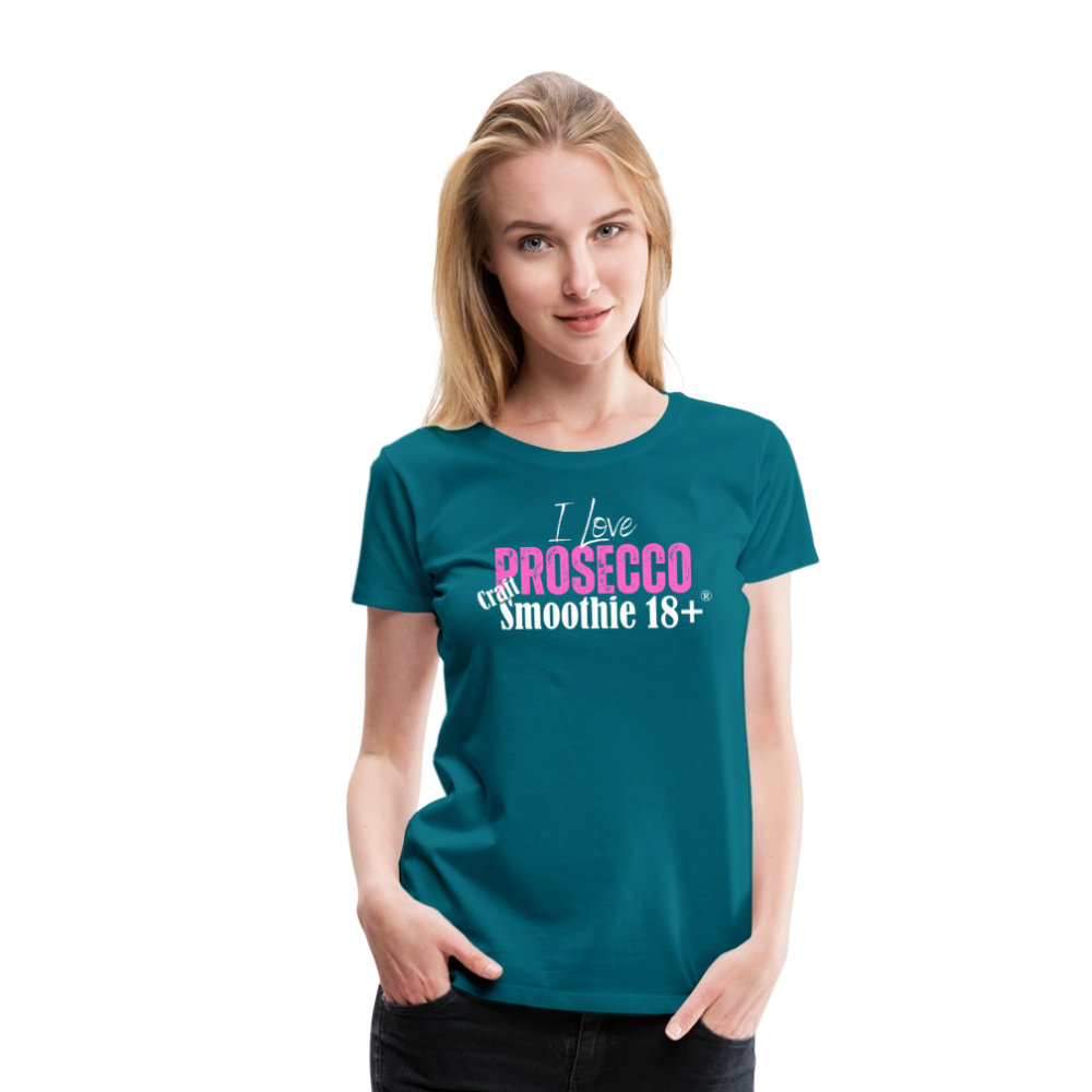 I love Prosecco - Frauen Premium T-Shirt - Divablau