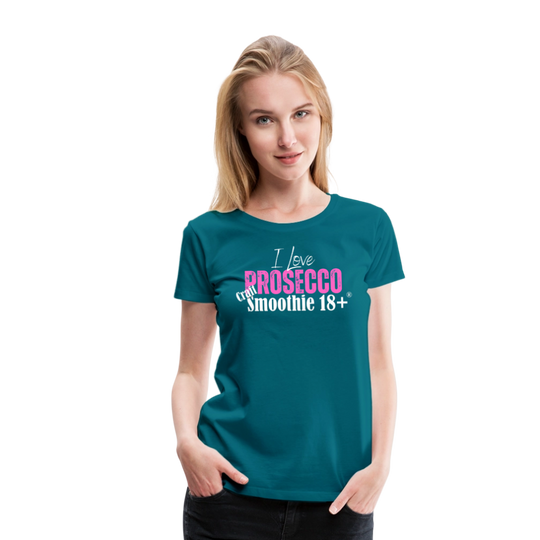 I love Prosecco - Frauen Premium T-Shirt - Divablau