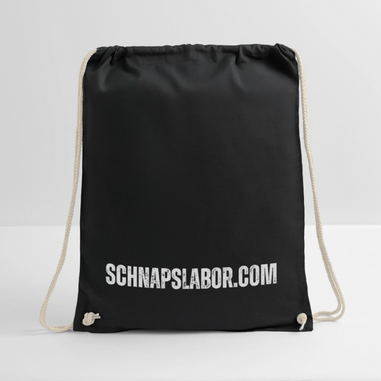 Schnapslabor - Turnbeutel - Schwarz